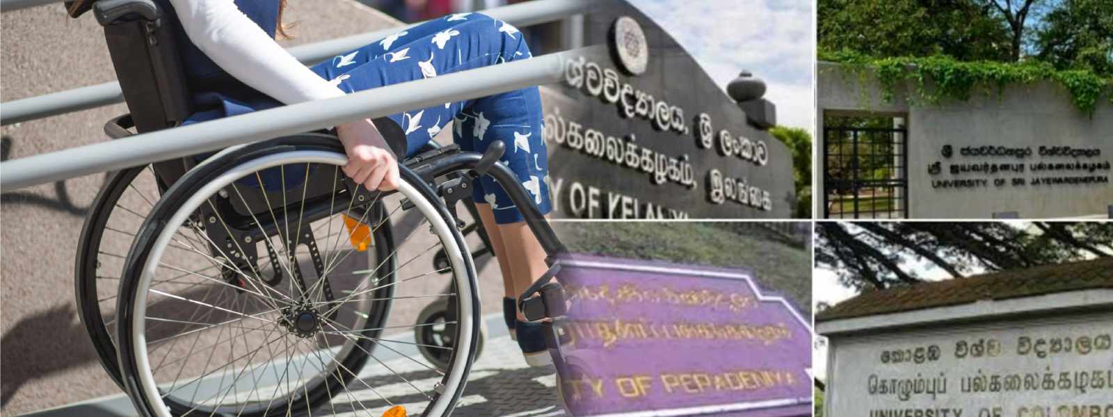 සරසවියට සුදුසුකම් ලබන ආබාධිත සිසුන්ට සුබ ආරංචියක්